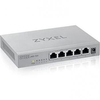 Zyxel Switch Unmanaged Multi-Gigabit 2,5G a 5 porte per Home Entertainment/Rete SOHO