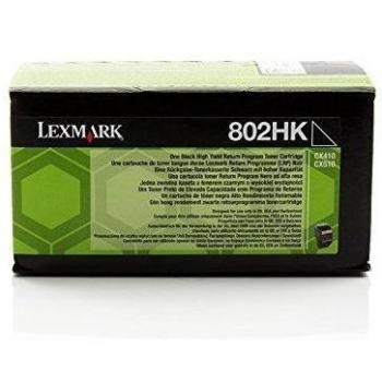 Lexmark cartuccia toner return nero (80C2HK0, 802HK) ordinare online