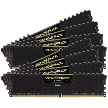 Kit di Memoria RAM Vengeance LPX 128GB DDR4 Nero