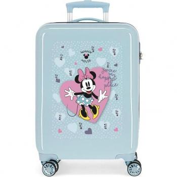 Maleta de Cabina Minnie My Happy Place Azul Claro