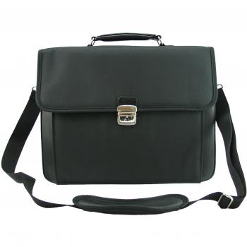 Maletín D&N Business Line, 41 cm, 18 Litros, Negro