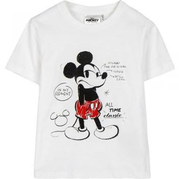 Camiseta Infantil Mickey Mouse Blanca