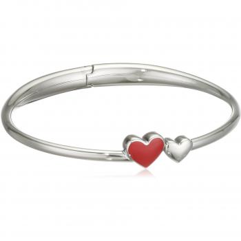 Pulsera Tommy Hilfiger Mujer Acero Oro Rosa con Corazones 25 cm