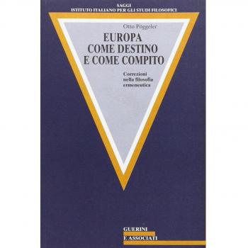 Europa come destino e come compito. Correzioni nella filosofia ermeneutica