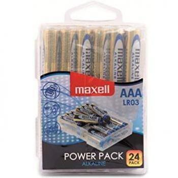 Maxell: Lote de 24 micropilas alcalinas