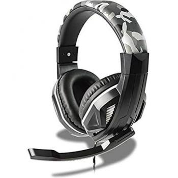 Steelplay HP42 Cuffie Gaming Cablato Grigio Mimetico