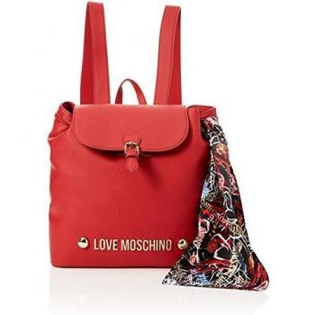 Bolso de Mano Love Moschino Borsa Bonded PU, Rojo