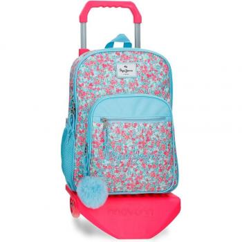 Mochila Escolar Pepe Jeans Aide Carro 2 Compartimentos Multicolor