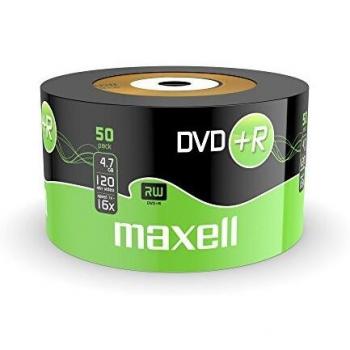 MAXELL DVD+R 4.7GB 16x Spindle 50pk