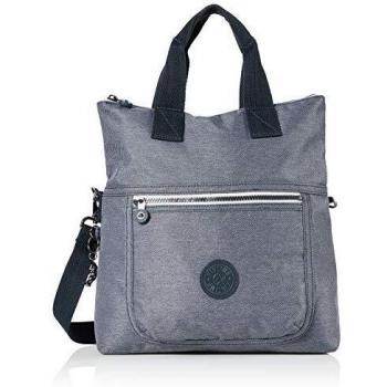 Kipling Eleva, Bolso Bandolera Mujer, Negro (Carbón), 31x33x12 cm