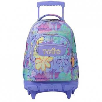 Mochila Totto Renglones Grafily PC 15.4 con capacidad de 26L