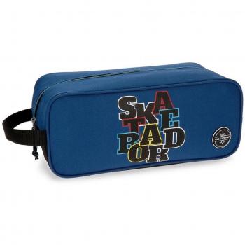 Movom Zapatillero Skateboard Azul 34x14x15 cms Poliéster