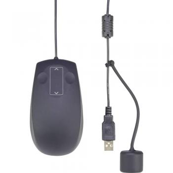 Renkforce Mouse Industriale IP68 Laser 1000 dpi Nero 3‑Tasti