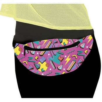 Riñonera Morada Retro Años '80