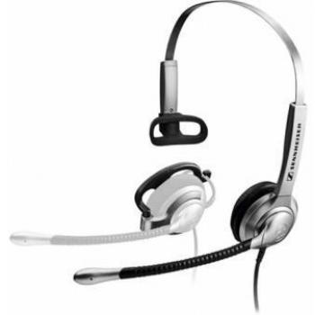 Sennheiser SH‑335 Auricolare Cablato per Padiglione – Nero e Argento