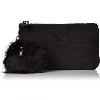 Kipling Creativity L, Monedero para Mujer, Negro (True Dazz Black), 15x24x45 cm