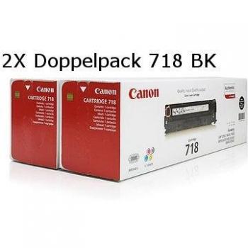 Canon 718 BK VP Cartuccia 6800pagine Nero cod. 2662B005