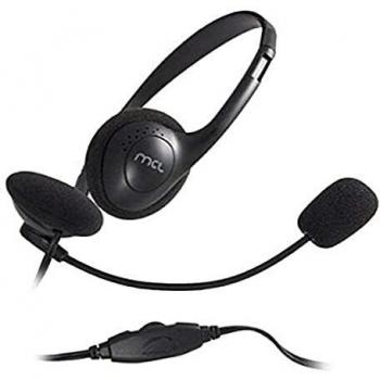 MCL CSQ-M/NZ cuffia stereofonica padiglione auricolare nera