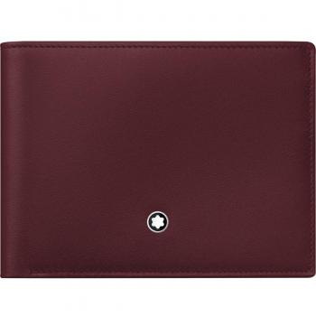 Montblanc Meisterstück Classic Tarjetero, 12 cm, Rojo (Burgundy)