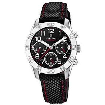 Festina Reloj Cronógrafo para Unisex Niños de Cuarzo con Correa en Cuero F20346/3