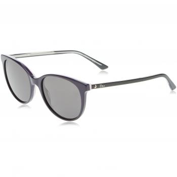 Christian Dior MONTAIGNE16S Y1 NHI, Gafas de Sol para Mujer, Rosa (Purple Pink Black Crystal/Grey), 53