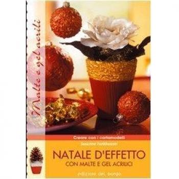 Natale d'effetto con malte e gel acrilici