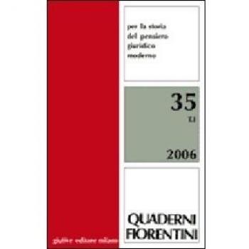 Quaderni fiorentini.: Vol. 35