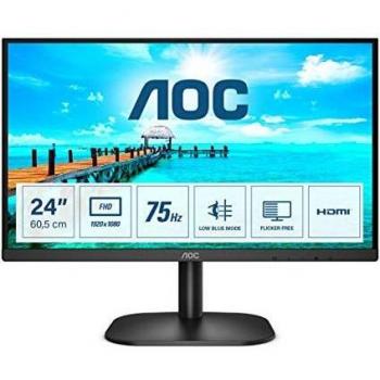 AOC B2 24B2XDM Monitor PC 60.5 cm (23.8) 1920 x 1080 Pixel Full HD LCD Nero