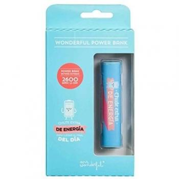 Batería externa Mr. Wonderful 2600 mAh