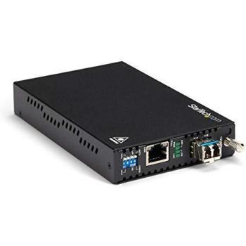 Convertitore Media Gigabit Ethernet Rame‑a‑Fibra SM LC – 10 km