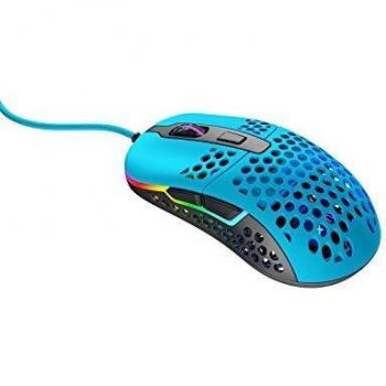XTRFY M42 RGB – Mouse Gaming Ambidestro Ultra Leggero Miami Blue