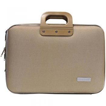 Maletín Bombata Unisex Canela Beige 43x33x13 cm