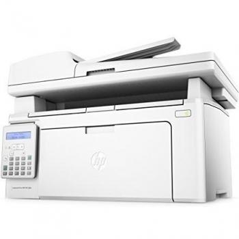 HP LaserJet Pro M130fn G3Q59A, Stampante Multifunzione A4, Stampa Fronte e Retro Manuale in b/n, 22 ppm, USB, Ethernet, Fax, ADF, Schermo LCD a icone, Bianca