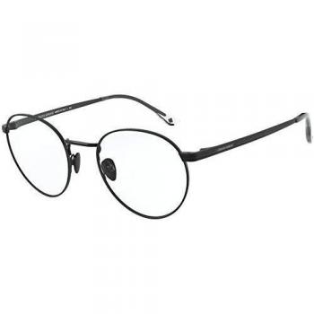 Armani 0AR5104 Gafas para Hombre, Negro Mate, 49