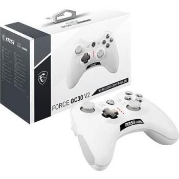 MSI S10-43G0040-EC4 Gamepad Bianco USB 2.0 Analogico/Digitale Android, PC