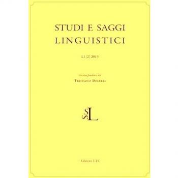 Studi e saggi linguistica (2013). Ediz. italiana e inglese (Vol. 2)