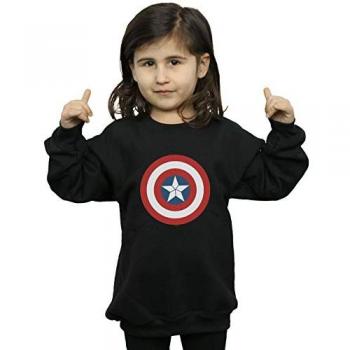 Camiseta de Sudadera con Escudo de Capitán América Guerra Civil (Marvel Girls)