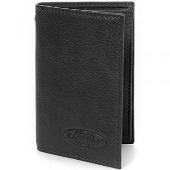 Eastpak Papus Single Tarjetero Negro Leather