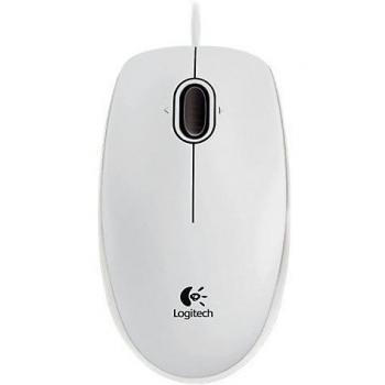Mouse Logitech B100 USB Bianco