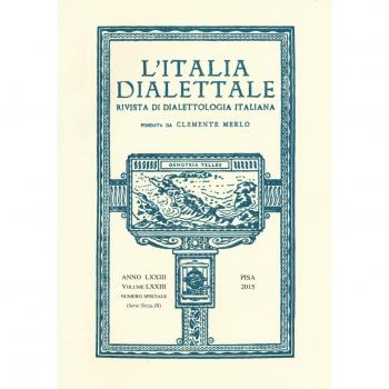 L'Italia dialettale. Rivista di dialettologia italiana (Vol. 73)