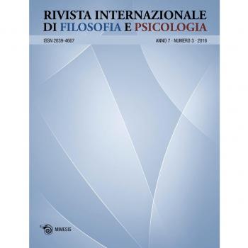 Rivista internazionale di filosofia e psicologia (2016) (Vol. 3)