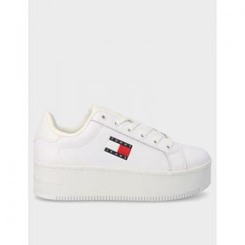 Zapatilla Tommy Hilfiger Flatform Ess Blanca 39