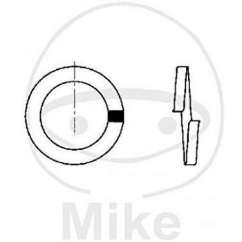 Arandelas de muelle DRESSELHAUS 1516/001/51 10