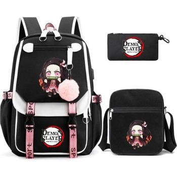 Mochila de Anime Demon Slayer 3 en 1