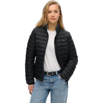Chaqueta acolchada Fuji Lite Superdry Mujer S Negro