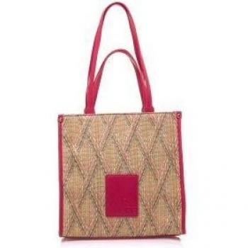 MARIAMARE bolso mujer Desti rosa con cierre cremallera