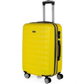 Itaca Simoa Maleta ABS Mediana, Color Amarillo