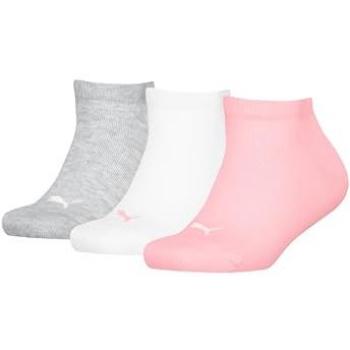 Puma Kids Calcetín Plain Sneaker Pack Rosado Azul