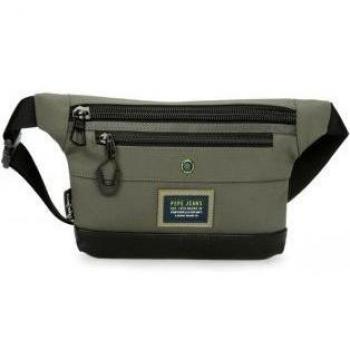 Pepe Jeans. Riñonera plana Leighton verde Pepe Jeans
