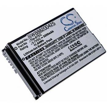 VHBW Batteria Compatibile Honeywell Dolphin 60s, 70e, 75e